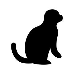 cat icon or logo isolated sign symbol vector illustration - high quality black style vector icons
