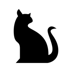 cat icon or logo isolated sign symbol vector illustration - high quality black style vector icons
