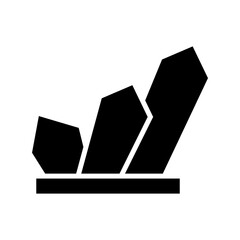 crystal icon or logo isolated sign symbol vector illustration - high quality black style vector icons

