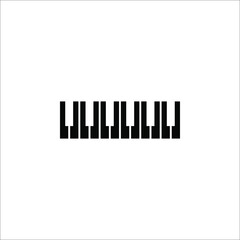 Music keyboard Icon Vector Illustration EPS 10