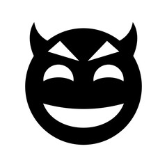 evil icon or logo isolated sign symbol vector illustration - high quality black style vector icons
