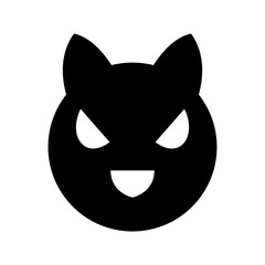 evil icon or logo isolated sign symbol vector illustration - high quality black style vector icons
