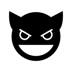 evil icon or logo isolated sign symbol vector illustration - high quality black style vector icons
