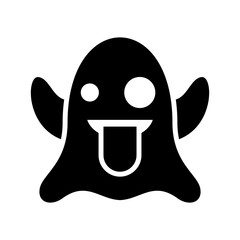 ghost icon or logo isolated sign symbol vector illustration - high quality black style vector icons
