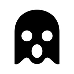 ghost icon or logo isolated sign symbol vector illustration - high quality black style vector icons

