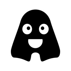 ghost icon or logo isolated sign symbol vector illustration - high quality black style vector icons
