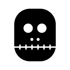 horror icon or logo isolated sign symbol vector illustration - high quality black style vector icons
