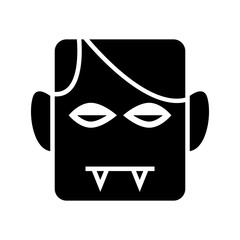 horror icon or logo isolated sign symbol vector illustration - high quality black style vector icons
