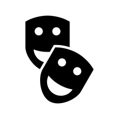 masks icon or logo isolated sign symbol vector illustration - high quality black style vector icons
