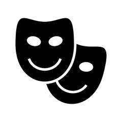 masks icon or logo isolated sign symbol vector illustration - high quality black style vector icons
