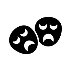 masks icon or logo isolated sign symbol vector illustration - high quality black style vector icons
