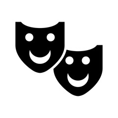 masks icon or logo isolated sign symbol vector illustration - high quality black style vector icons
