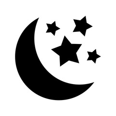 night icon or logo isolated sign symbol vector illustration - high quality black style vector icons

