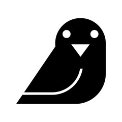 owl icon or logo isolated sign symbol vector illustration - high quality black style vector icons
