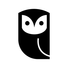 owl icon or logo isolated sign symbol vector illustration - high quality black style vector icons

