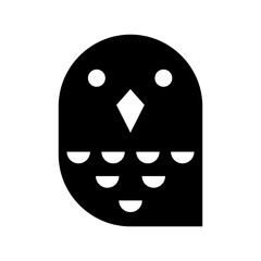 owl icon or logo isolated sign symbol vector illustration - high quality black style vector icons
