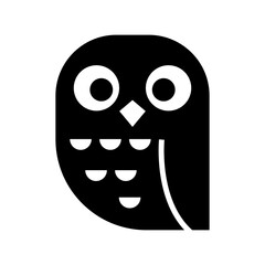owl icon or logo isolated sign symbol vector illustration - high quality black style vector icons
