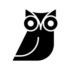 owl icon or logo isolated sign symbol vector illustration - high quality black style vector icons
