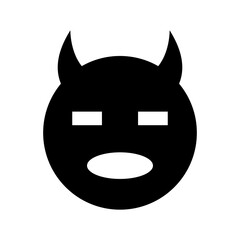 satan icon or logo isolated sign symbol vector illustration - high quality black style vector icons
