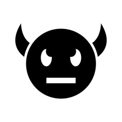 satan icon or logo isolated sign symbol vector illustration - high quality black style vector icons
