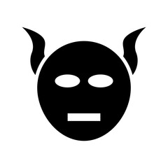 satan icon or logo isolated sign symbol vector illustration - high quality black style vector icons
