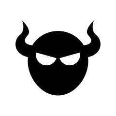 satan icon or logo isolated sign symbol vector illustration - high quality black style vector icons
