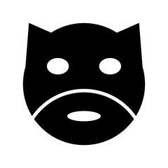 satan icon or logo isolated sign symbol vector illustration - high quality black style vector icons
