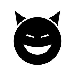 satan icon or logo isolated sign symbol vector illustration - high quality black style vector icons

