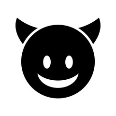 satan icon or logo isolated sign symbol vector illustration - high quality black style vector icons
