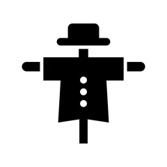 scarecrow icon or logo isolated sign symbol vector illustration - high quality black style vector icons
