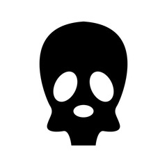 skull icon or logo isolated sign symbol vector illustration - high quality black style vector icons
