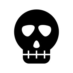 skull icon or logo isolated sign symbol vector illustration - high quality black style vector icons
