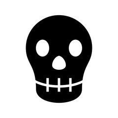 skull icon or logo isolated sign symbol vector illustration - high quality black style vector icons
