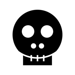 Fototapeta premium spooky icon or logo isolated sign symbol vector illustration - high quality black style vector icons 