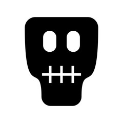 spooky icon or logo isolated sign symbol vector illustration - high quality black style vector icons
