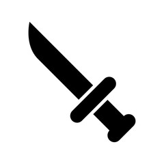 sword icon or logo isolated sign symbol vector illustration - high quality black style vector icons
