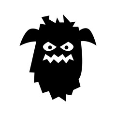 yeti icon or logo isolated sign symbol vector illustration - high quality black style vector icons
