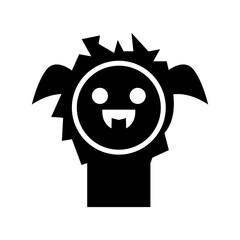 yeti icon or logo isolated sign symbol vector illustration - high quality black style vector icons
