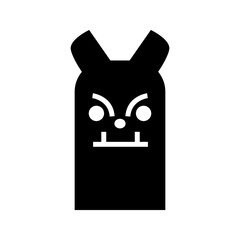 yeti icon or logo isolated sign symbol vector illustration - high quality black style vector icons
