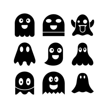 ghost icon or logo isolated sign symbol vector illustration - high quality black style vector icons
