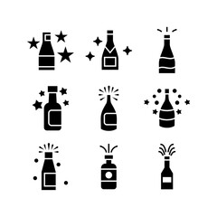 party icon or logo isolated sign symbol vector illustration - high quality black style vector icons
