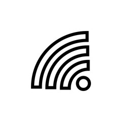 Wifi Signal Icon Vector Symbol Design Illustration EPS 10