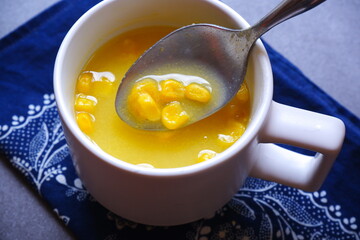 コーンクリームポタージュ