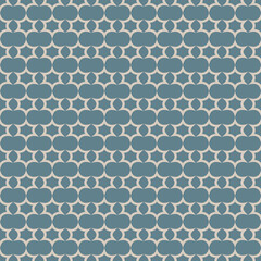 Abstract geometric ornamental seamless pattern