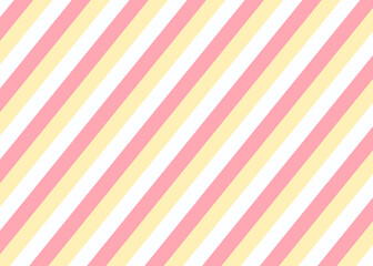 ボーダー　背景　ピンク　イエロー