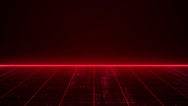 サイバーデジタルモーション グリッドBG11_RED