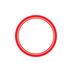 empty sign on white background