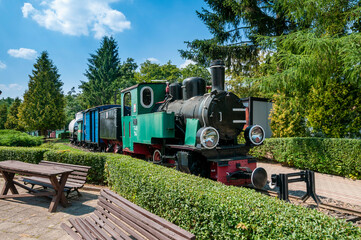 Fototapeta Narrow-gauge railway museum in Wenecja obraz