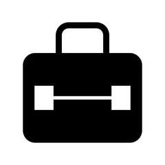 baggage icon or logo isolated sign symbol vector illustration - high quality black style vector icons
