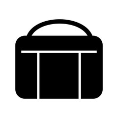 baggage icon or logo isolated sign symbol vector illustration - high quality black style vector icons
